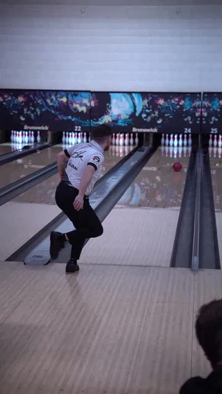 Follow-through down the lane